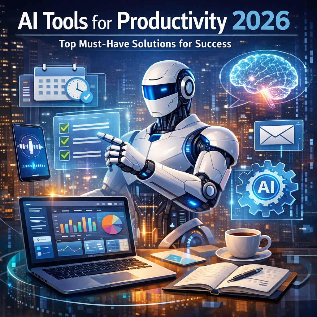 Illustration of AI Tools for Productivity 2026: Top Must-Have Solutions for Success