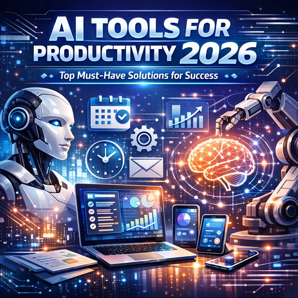 Illustration of AI Tools for Productivity 2026: Top Must-Have Solutions for Success